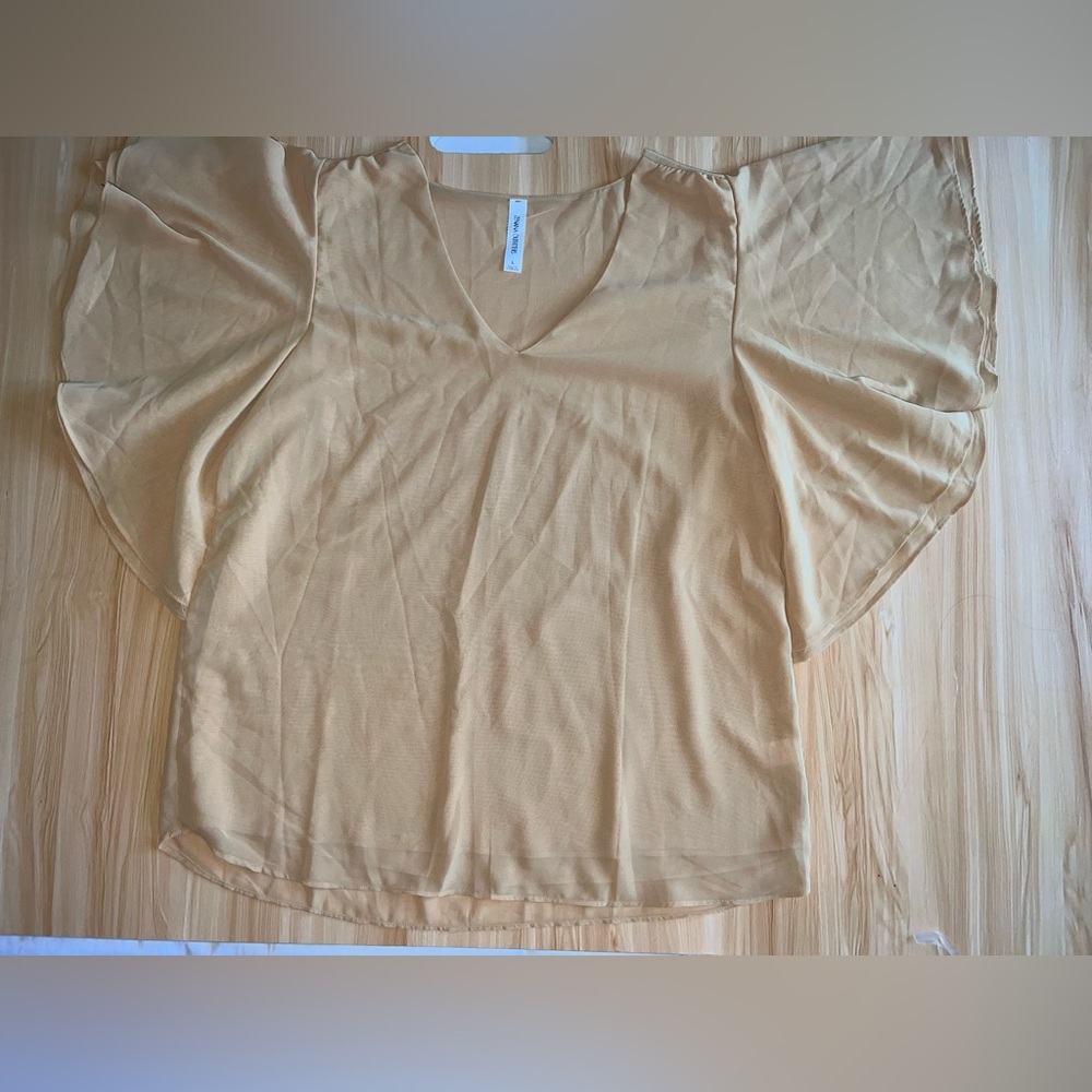 Zenana Mustard Women's Blouse